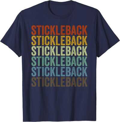 Stickleback Fish Retro Gifts Stickleback Fish Retro T-Shirt
