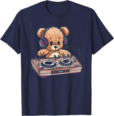 Cute Teddy DJ T-Shirt