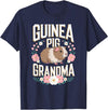 I Love Guinea Pigs Guinea Pig Grandma Funny Guinea Pig Lover T-Shirt - Navy Blue