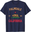 Palmdale California CA Designs Palmdale California T-Shirt - Navy Blue