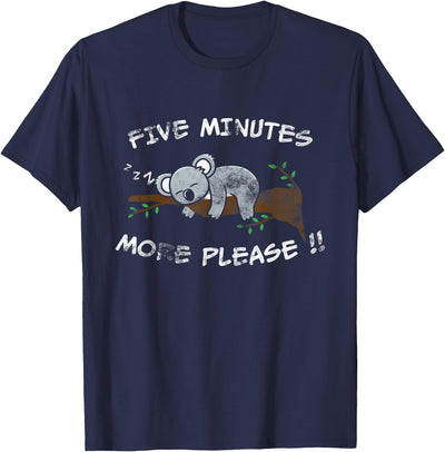 Slow Koala Bear Hanging Sleeping In A Tree T-Shirt