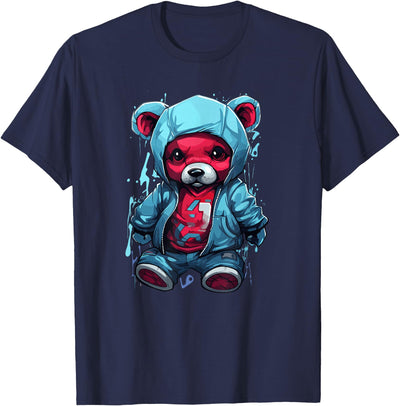 Teddy Bear Cool Street Style Hoodie