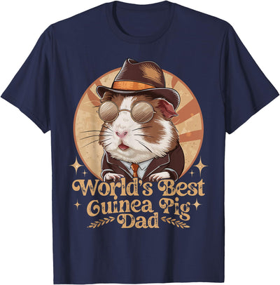 World's Best Guinea Pig Dad T-Shirt