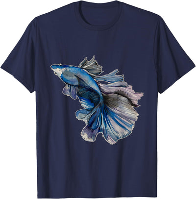 Blue Beta Fish T-Shirt