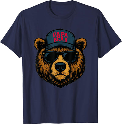 Papa Bear - Father's Day Great Dad Joke T-Shirt