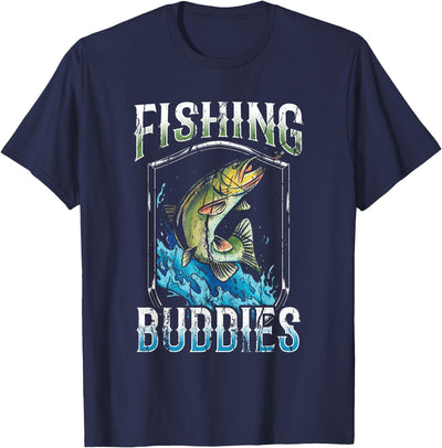 Fishing Buddies Fisher Buddy Fisherman T-Shirt