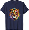 Lion Shirt Co Lion Art T-Shirt - Navy Blue