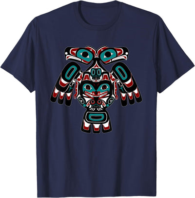 Alaska Native American Indian Tlingit Eagle Bear Clan Spirit T-Shirt
