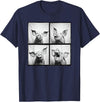 Piglet Farm Nature Photography Men Women Kids Happy Pig Face Portrait Hog Farmer Funny Farm Animal T-Shirt - Navy Blue