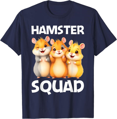 Cute Hamster Design for Men Women Kids Dwarf Hamster Lovers T-Shirt