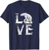 Love Polar Bears - White Bear T shirt, Tee Love Polar Bears T-shirt Cute White Bear Gift Climate Change T-Shirt - Navy Blue