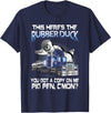 funny quotes about trucks this here's the rubber duck you got a copy on me pig pen T-Shirt - Navy Blue