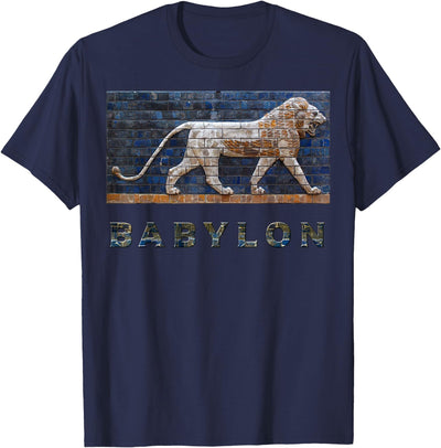 Kids Unisex Black Lion Print T-Shirt