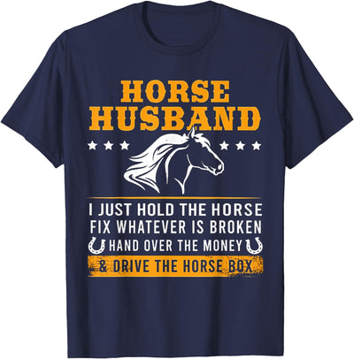 Horse Husband Drive The Horse Box T-Shirt
