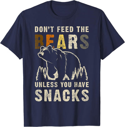 Gay Bear Pride Don't Feed Bears Funny Bear Flag T-Shirt