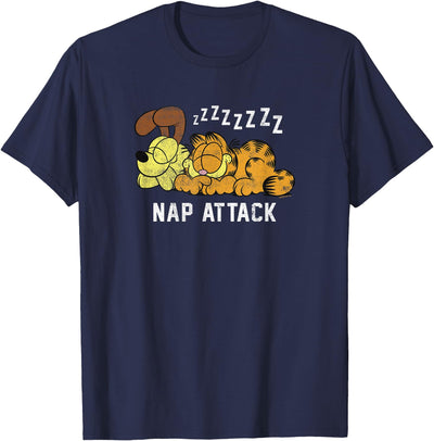 Garfield Odie Garfield Nap Attack Zzzz T-Shirt