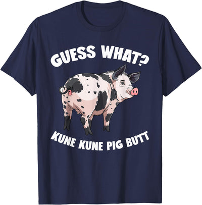 Kune Pig Breeder Plush Stuffed Animal Kunekune Pig T-Shirt