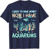 Aquarianer Zierfische Aquarien Aquarium fish-keeping T-Shirt - Navy Blue