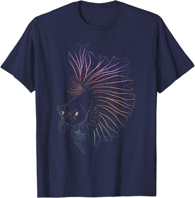 Aquarium Owner Siamese Fighting Fish Lover Betta Fish T-Shirt