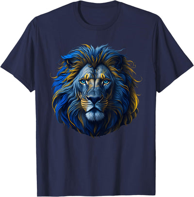 Lion colorful lions King Of Animals From Africa T-Shirt