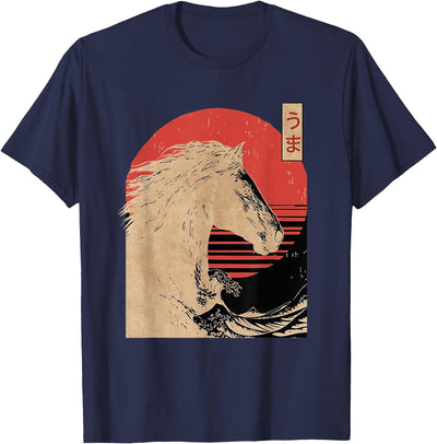 Asian Lunar New Year Horse Design Men Women Kids Amazing Chinese Year of The Horse Japanese New Year 2026 T-Shirt