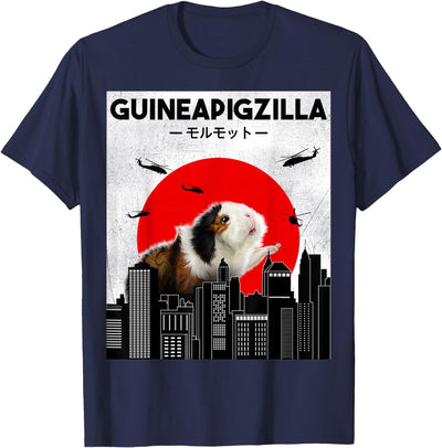 Guinea Pig Lover, Guineapigzilla, Cavy Owner T-Shirt