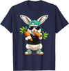 Funny Easter Bunny with Carrot Rabbit Easter Boys Kids Men T-Shirt in Navy Blue