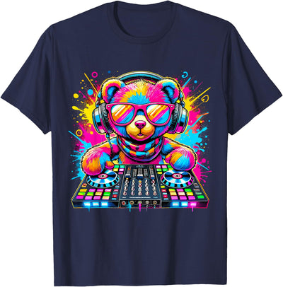 DJ Teddy Bear Disco Hip Hop T-Shirt