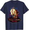 Pumpkinhead Tired of Living Silohuette T-Shirt - Navy Blue