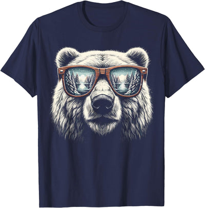 Funny Polar Bear Lover Polar Bear with Sunglasses T-Shirt