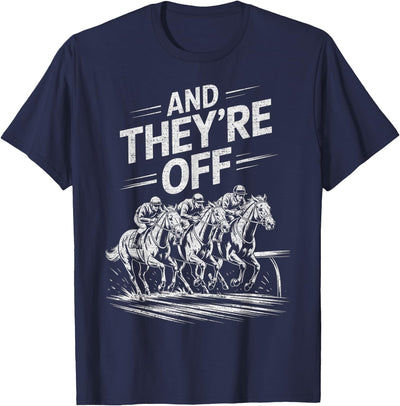 Horse Racing Design, Horses Race Lover Funny Horse Racing Design for Men Women Kid Horse Race Lover T-Shirt
