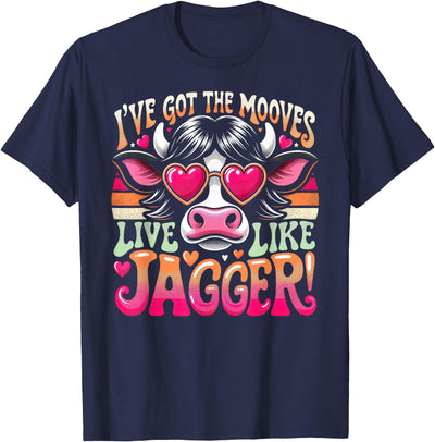 Funny Dance Joy Cow Humor I've Got the Moves Funny Cow Like T-Shirt