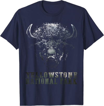 Yellowstone National Park Wyoming Souvenirs Buffalo American T-Shirt