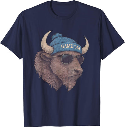 Cow Game Day Buffalo Cold Vintage T-Shirt