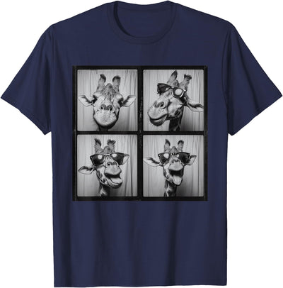 Funny Giraffe Sunglasses T-Shirt