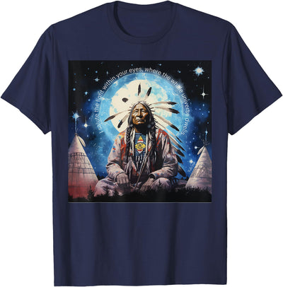 RedizStyle Crazy Horse - I Salute The Light Within Your Eyes T-Shirt