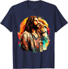Tribe Of Judah Lion Shirt Lion Of Judah Jesus Christian Faith Men Women Gifts T-Shirt - Navy Blue