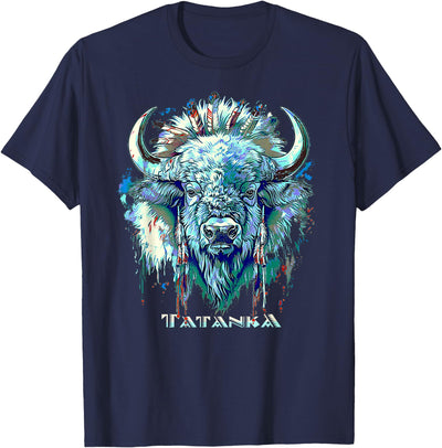 Tribal America Great Native American White Buffalo Sacred T-Shirt