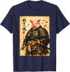 Pig Samurai Art Japanese Apparel Pig Samurai Art Japanese Vintage T-Shirt - Navy Blue