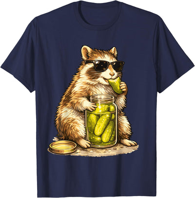 Funny Guinea Pig Pickle Lover T-Shirt