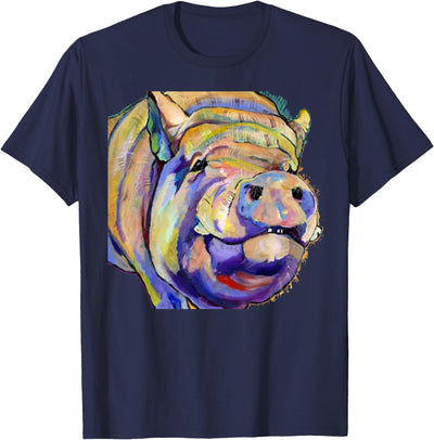 Potbellied Pig Art T-Shirt
