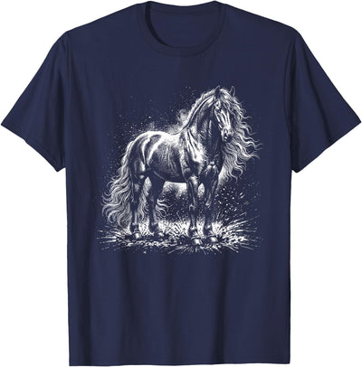 Horse Tee Horse T-Shirt - Straight