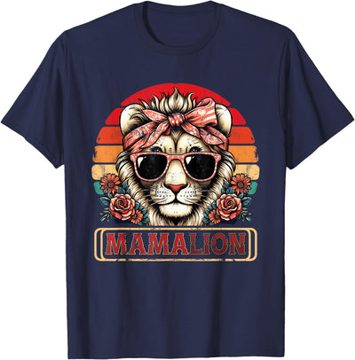 Mom Animal Zoo Keeper Mothers Day Africa Mama Lion T-Shirt
