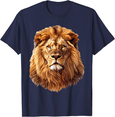 Lions and African Animals Design Lion T-Shirt