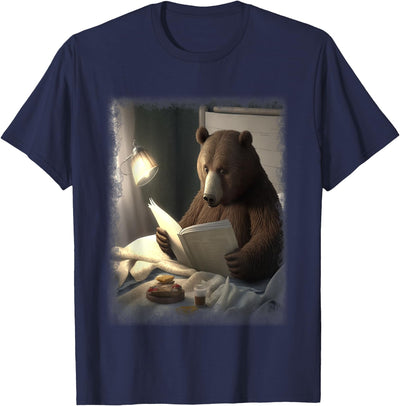 Bear reading a book T-Shirt