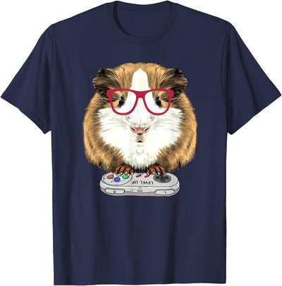 Guinea pig Video Game Wildlife Animal Gamers T-Shirt