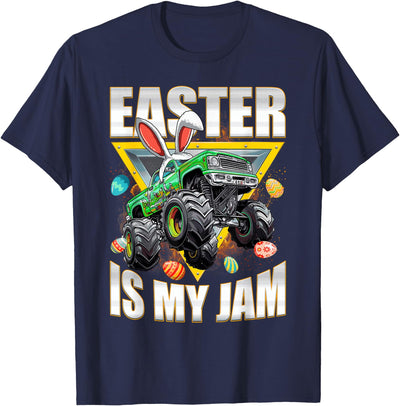 Easter Is My Jam Monster Truck T-Shirt