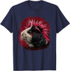 Guinea pig pet love Guinea Pig Punk T-Shirt - Navy Blue