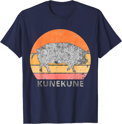Vintage Just A Girl Who Loves Kunekune Pig T-Shirt
