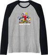 Peanuts - Snoopy Boo Crew Raglan Baseball Tee - Black/Athletic Heather